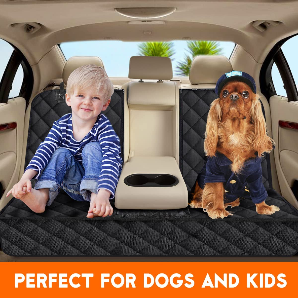 Waterproof Dog Car Seat Cover 🐾🚗