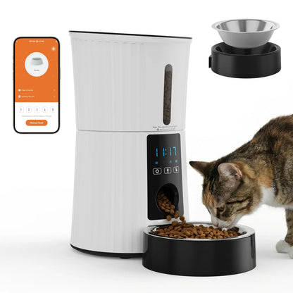 Smart WiFi Pet Feeder – 4L 🐾📱