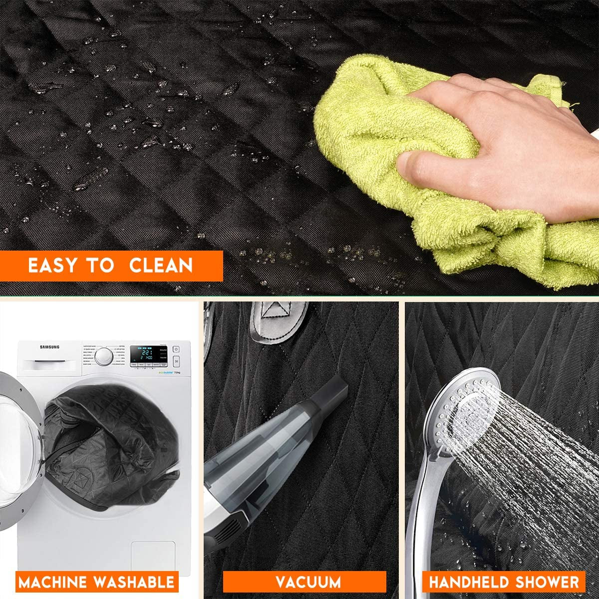 Waterproof Dog Car Seat Cover 🐾🚗