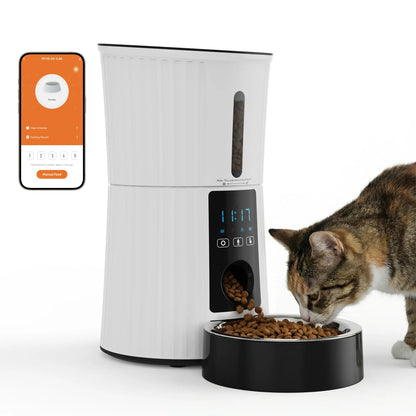 Smart WiFi Pet Feeder – 4L 🐾📱